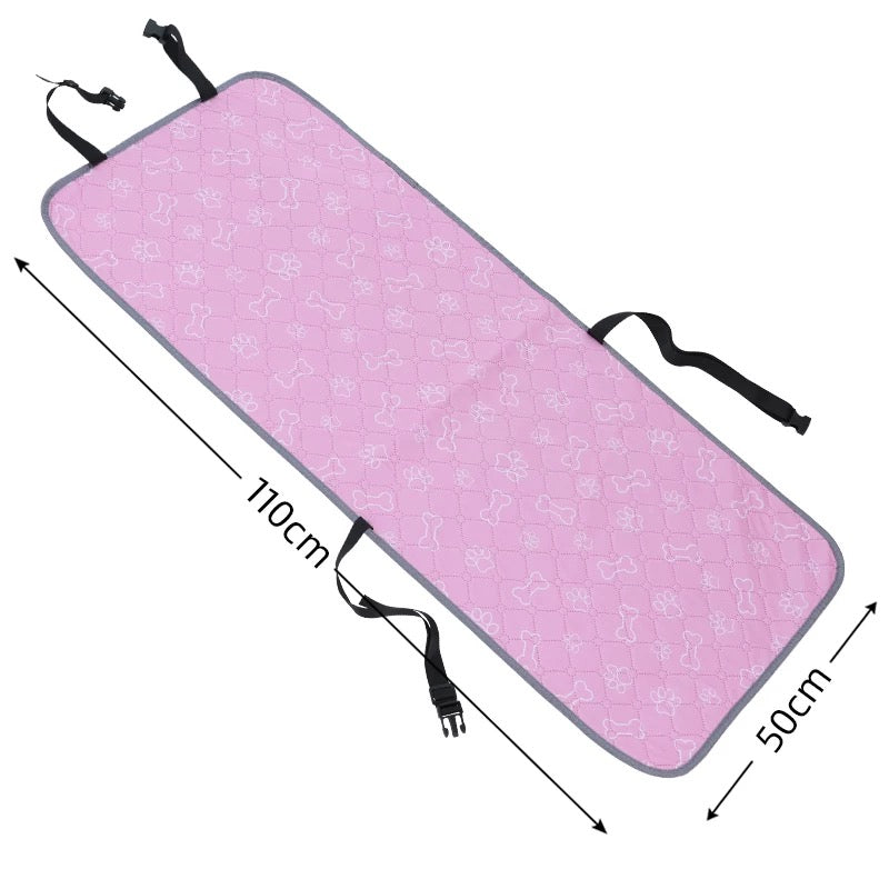 Modo Vex Non-Slip Dog Bed Mat for Car, Fuzzy Backseat Pet Mat, Travel Pet-Friendly Seat Cover for Cars, Compatible with Backseat Extenders and Seat Protectors